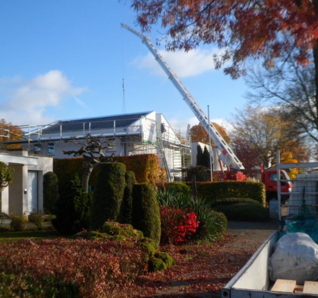 Dakbedekking nieuwbouwwoning 