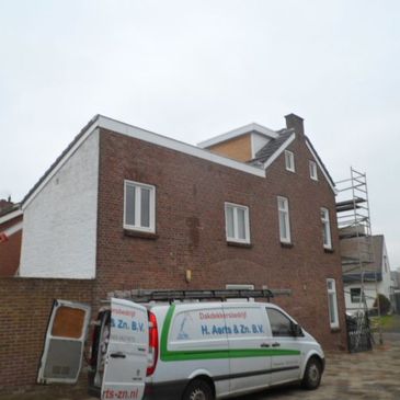 Dakbedekking woonwijk