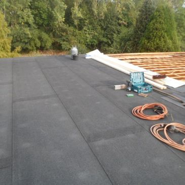 Dakreparatie bitumen