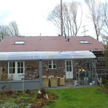 Dakbedekking tuinhuis