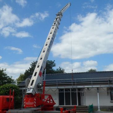 Reparatie daklekkage grijs dak