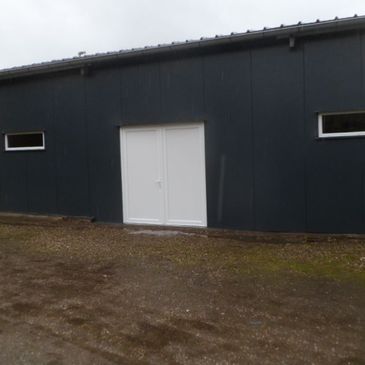 Dakbedekking boerderijloods 