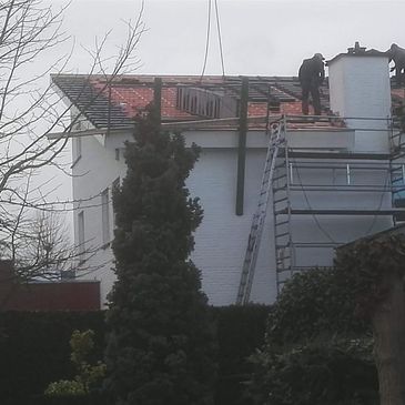 Dakbedekking woning
