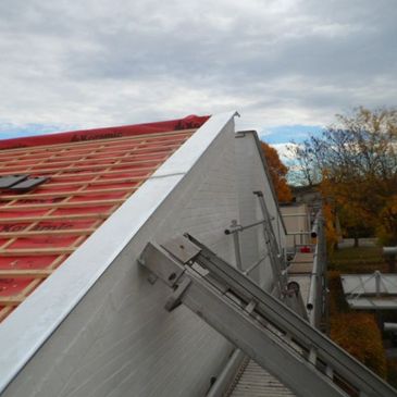 Basis van hellend dak